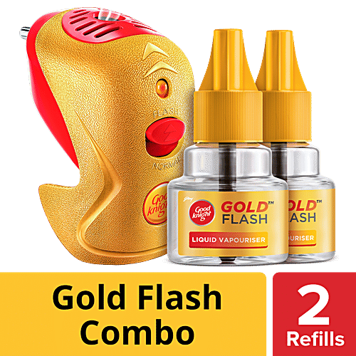 GOOD KNIGHT GOLD FLASH 2 REFILLS PACK