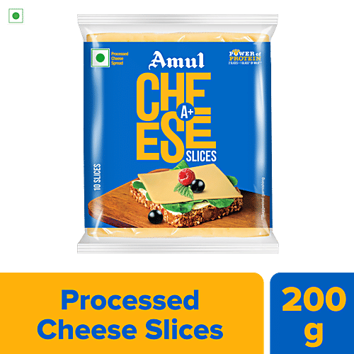 AMUL CHEESE SLICES 200GM