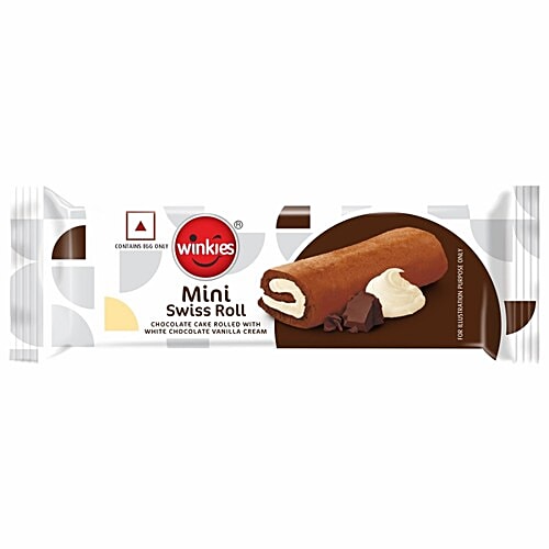 WINKIES MINI SWISS ROLL 25GM