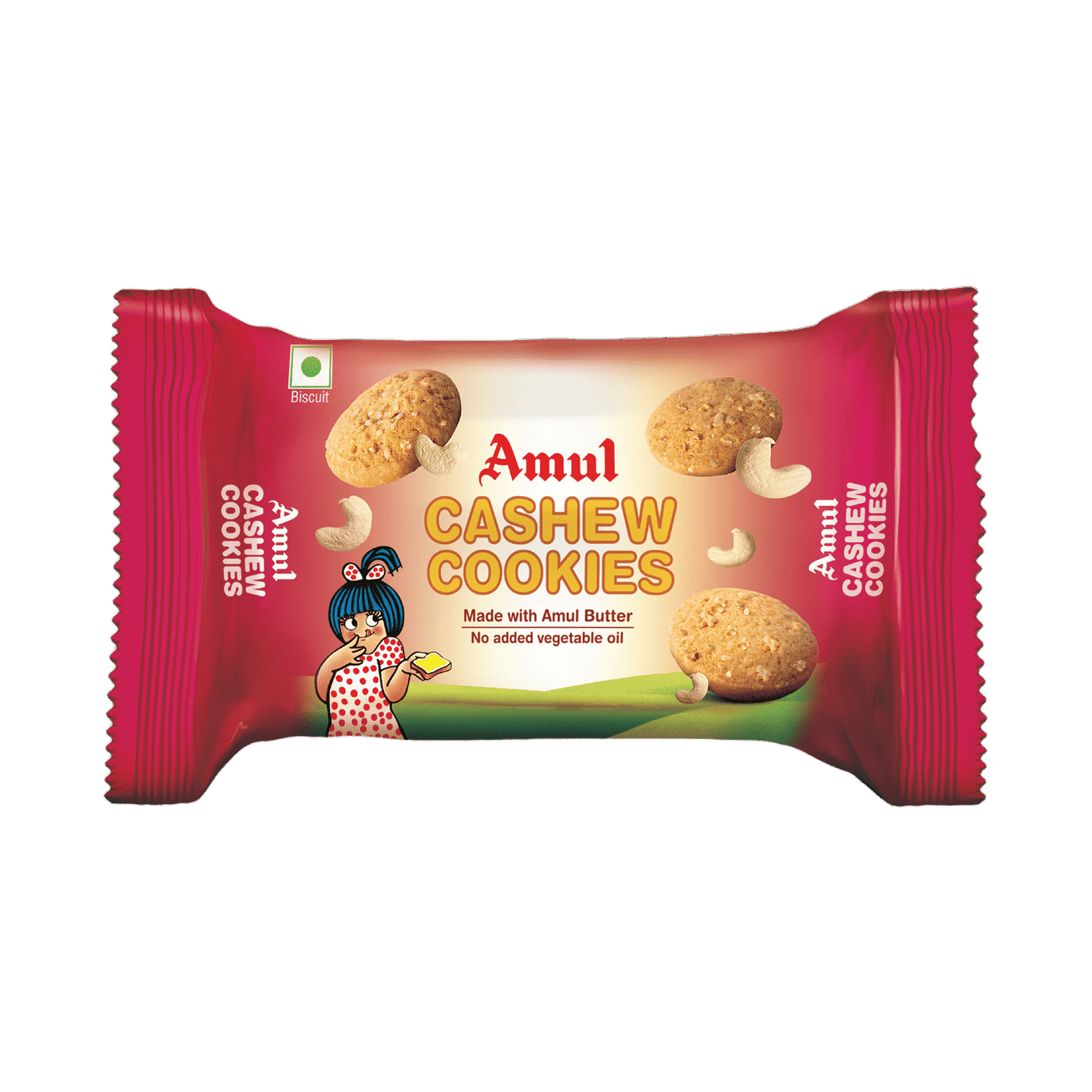 AMUL CASHEW COOKIES 50GM